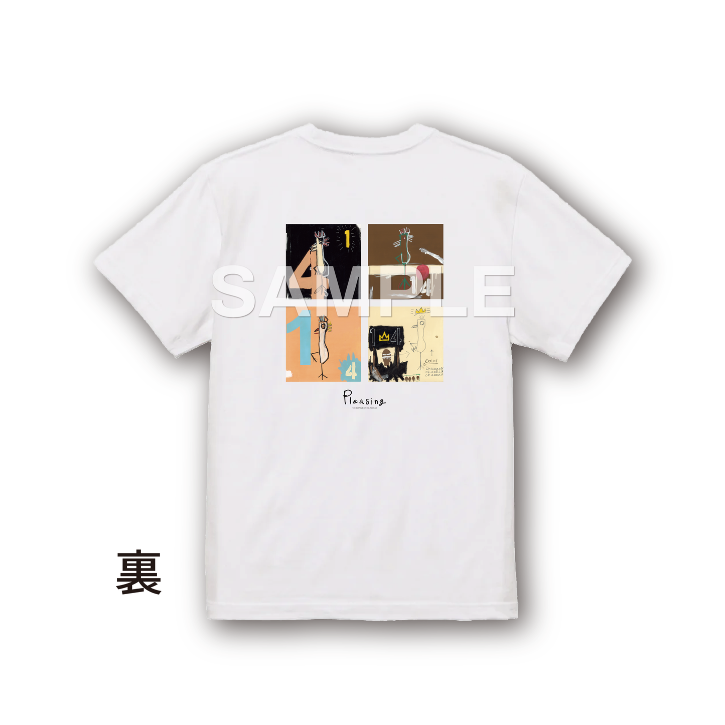 4color Chicken Tee