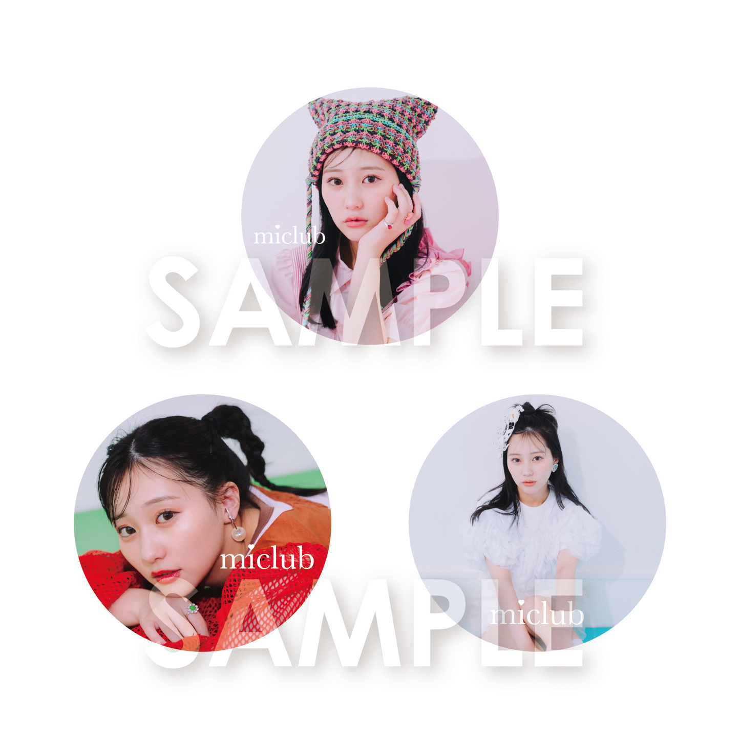 田中美久 缶バッチ セット(2024年8月)