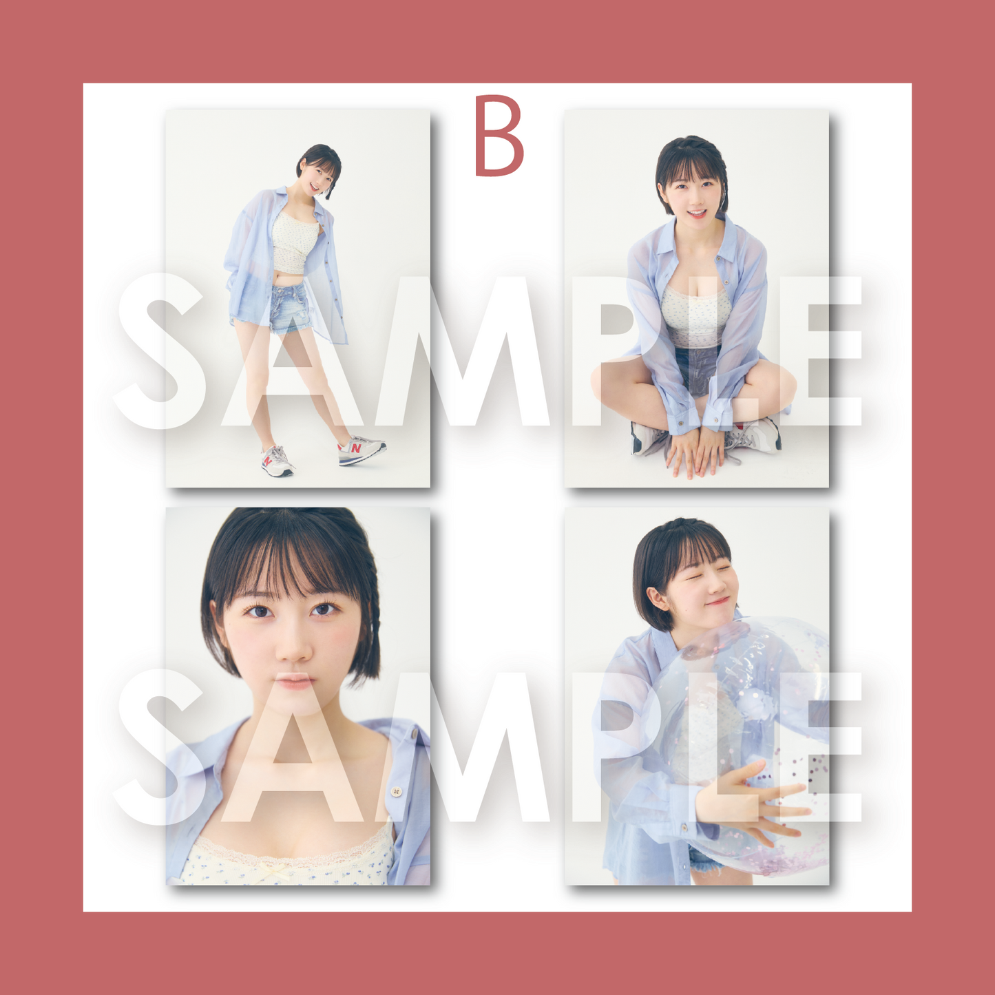 ブロマイド4枚セットB