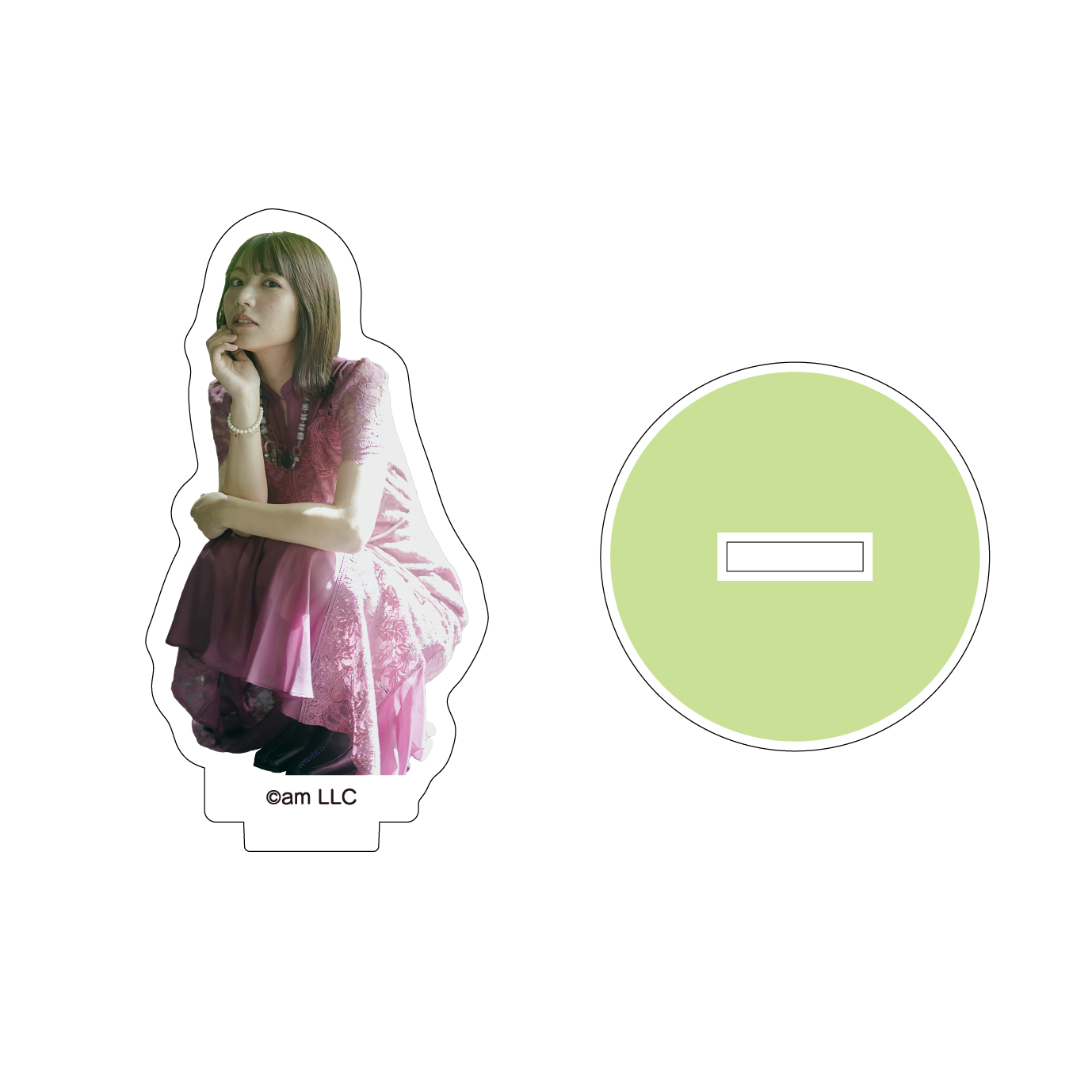 【北野日奈子】アクリルスタンドB (2024年11月)