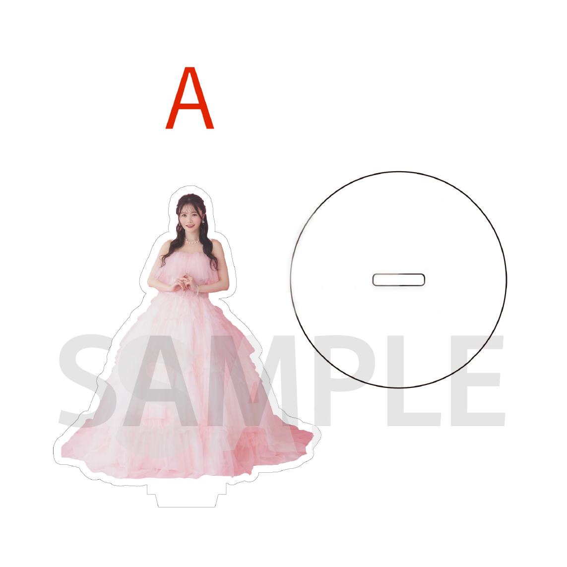 【受注販売】アクリルスタンド(ピンク)