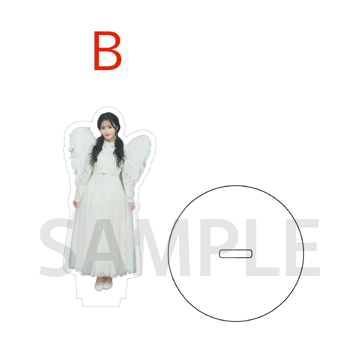 アクリルスタンド(ホワイト)