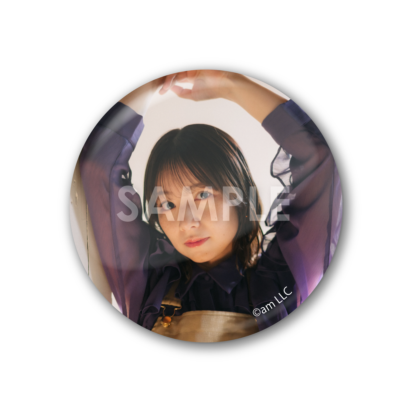 【北野日奈子】缶バッジ3個セット (2025年2月)