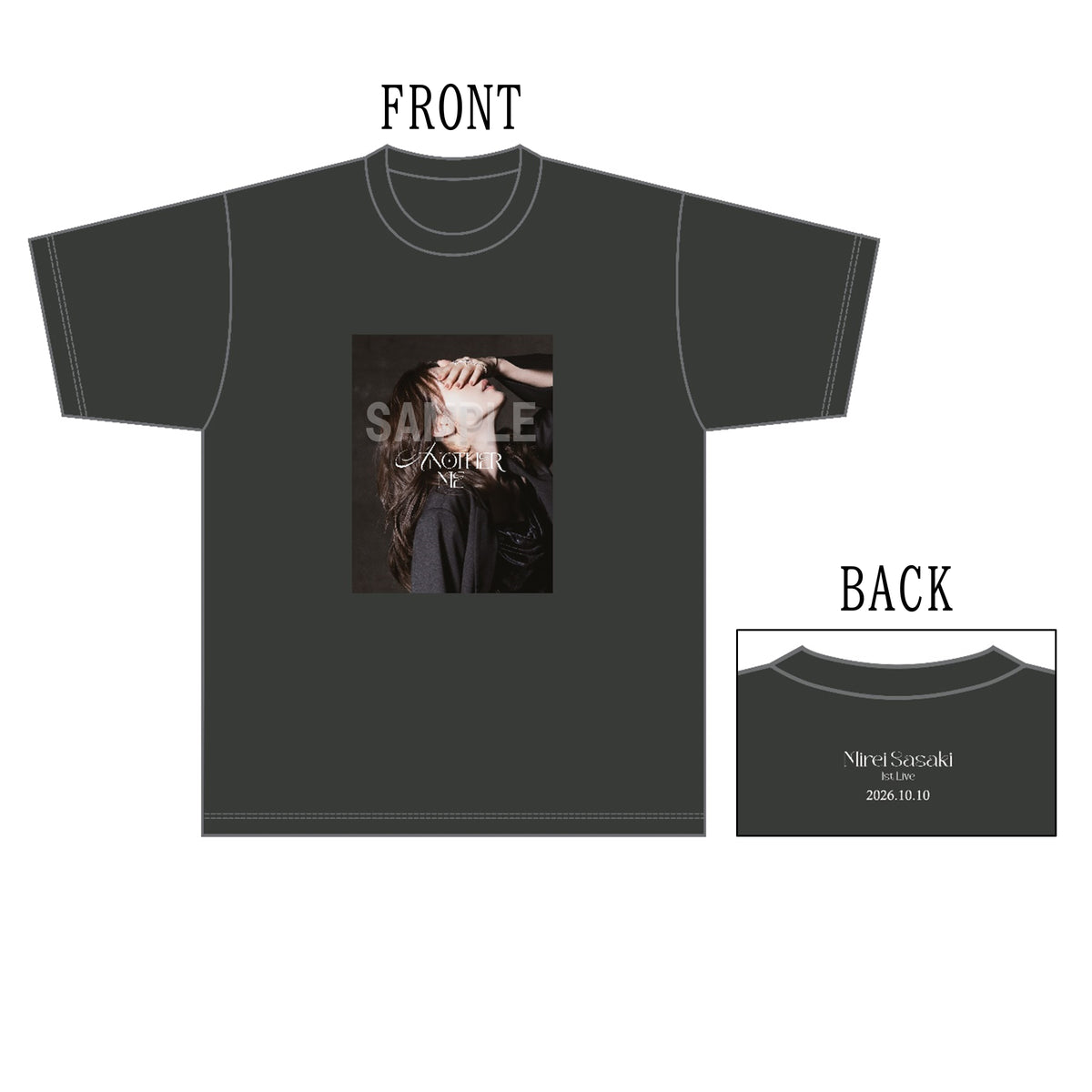 Tシャツ【ANOTHER ME～Mirei Sasaki 1st Live～】