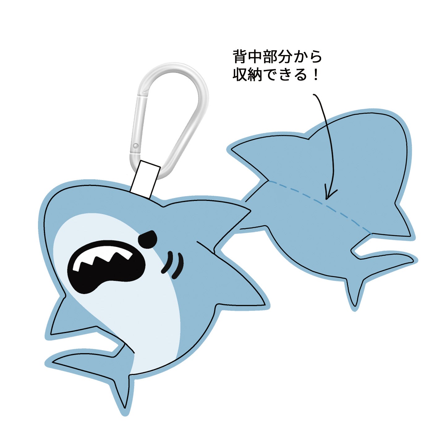 ぬいぐるみエコバックチャーム